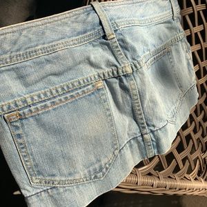 Express Denim Mini Skirt
